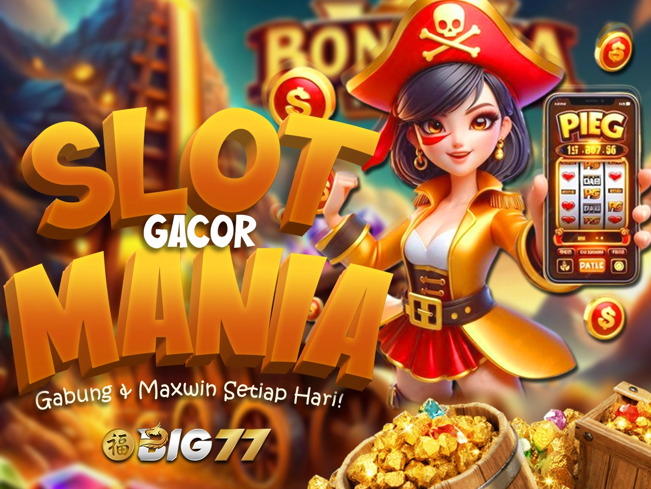 BIG77 | Situs Link Slot Mania Gacor & Login Slot77 Terbaru Gampang Menang!